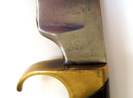 Colt logo on blade