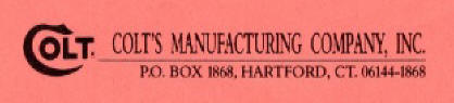 'Colt's Manufacturing Company, Inc'-1