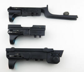 Three variations of the Colt Optics (C-more) red dot sight -3