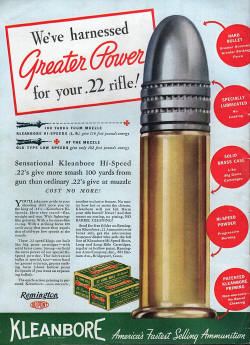 Kleanbore .22 ad