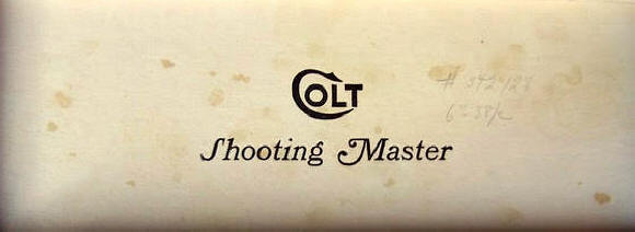 Colt shooting master box interior