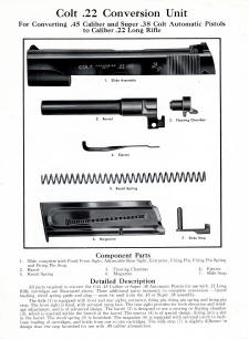 Colt 1948 .22LR conversion unit page 3