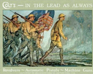 Colt poster-Colt in the lead ww-1