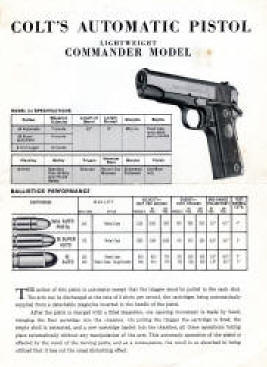 Colt's Lightweight Commander Model