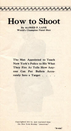 Colt's 'How to Shoot' handbook (1914)