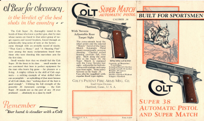 A-219 "Colt Super 38 Automatic"